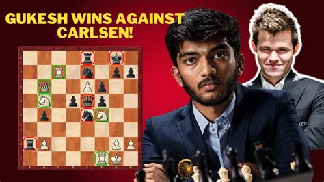 gukesh vs carlsen head to head